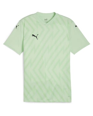 Men's Puma Teamglory Jersey T-Shirt in Fresh Mint/Blk