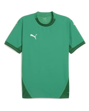 Men's Puma Teamfinal Jersey T-Shirt in Sport Green