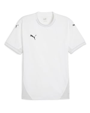 Men's Puma Teamfinal Jersey T-Shirt in White/Bl
