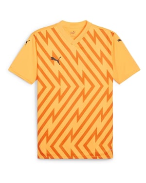 Men's Puma Teamglory Jersey T-Shirt in Sun Stream/Blk
