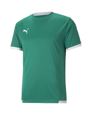 Men's Puma Jersey in Pep Green/Wht