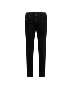 Men's Diesel 2019 D Strukt Slim Fit Jeans in Black/Grey De