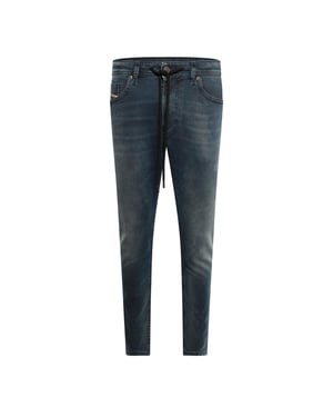 Herr Diesel Thommer Y Ne Sweat Slim Fit Jeans i Blå Denim