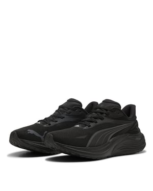 Women's Puma Electrify Nitro 4 Running Shoes in Black-Duskyg