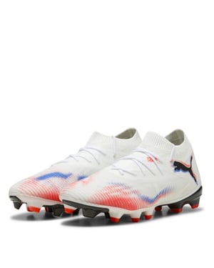 Accessories Puma 8 MATCH Artificial Ground Football Boots in White/Black/Red