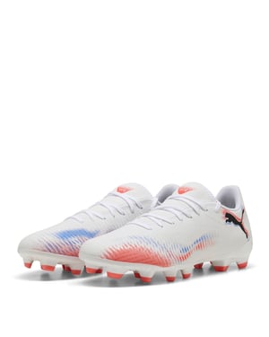 Men's Puma 8 Play FG AG Football Boots in Puma White