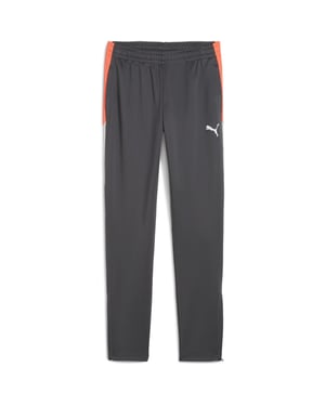 Boys Puma Kids Individualliga Training Performance Tracksuit Bottoms in SGry-Wht-GlwRd