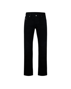 Men's Diesel Markee Pantaloni Straight Jeans in Caviar