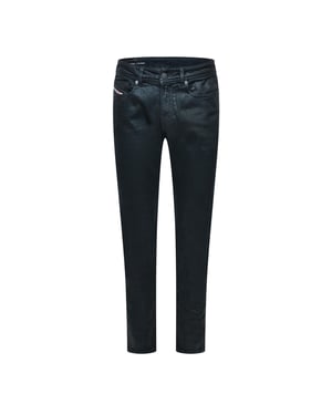 Men's Diesel 1979 Sleenker Skinny Jeans in Black/Grey De