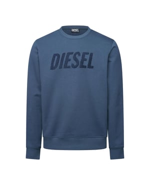 Men's Diesel Indigo Out Sweatshirt in Total Eclipse