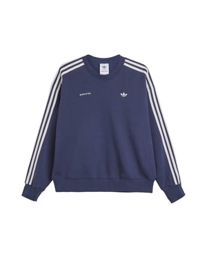 Women's adidas Originals Sporty & Rich Sweatshirt in Night Navy