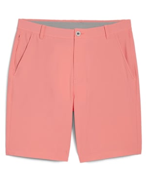 Men's Puma 101 Solid Short 9 Golf in Melon Punch