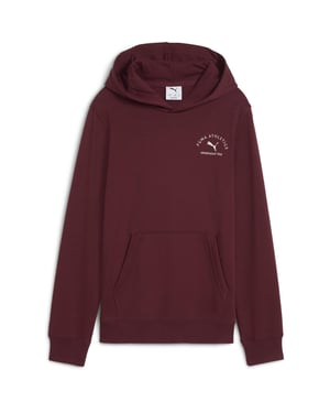 Boys Puma Kids Classraphic Overhead Hoodie in Ruby Shimmer