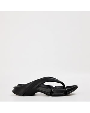 Women's Balenciaga Flat Sandals in Black