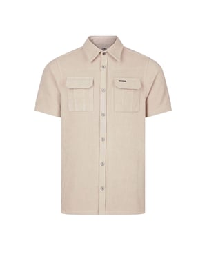 Luke 1977 Men's Lye Cord Shirt in Stone