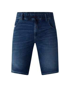 Men's Diesel D Krooshort T Denim Shorts in Blue Denim