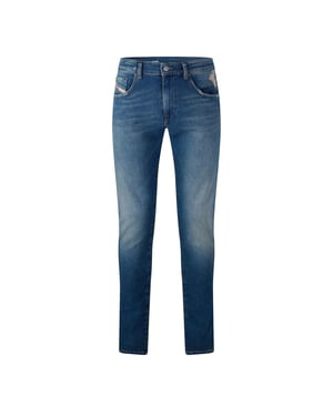 Men's Diesel 1998 D Buck Bootcut Jeans in Blue Denim