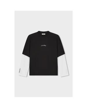 Equalité Etienne double layer longsleeve tee