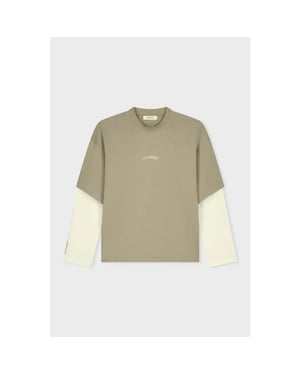 Equalité Etienne double layer longsleeve tee