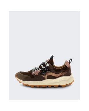 Flower Mountain Dames lage sneaker met veters