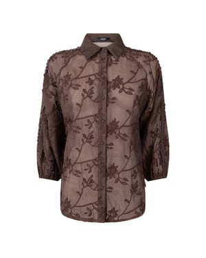 Jansen Amsterdam Blouse lange mouw bisa w26