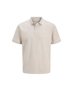 Jack & Jones Jjeaustin polo ss noos beige