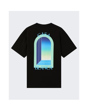 Casablanca Heren classic t-shirt gradient arch