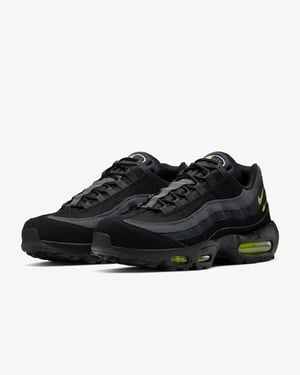 Nike Air Max 95 Retro Logo Black Volt Trainers 