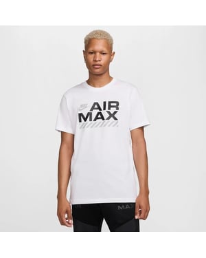 Nike Sportswear Air Max Men's White Barcode T-Shirt