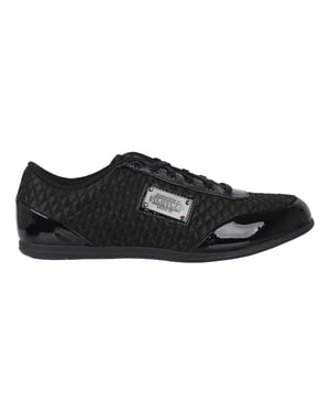 Firetrap Heren Dr Domello Gequiltte Sneakers (Zwart)