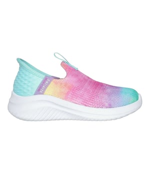 Skechers Ultra Flex 3.0 Rainbow-sportschoenen voor kinderen (Veelkleurig)
