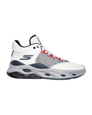 Skechers Skateschoenen van mesh voor heren (Wit/Grijs)