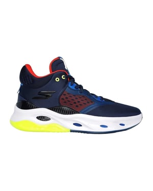 Skechers Skateschoenen van mesh voor heren (Marine/Multikleurig)