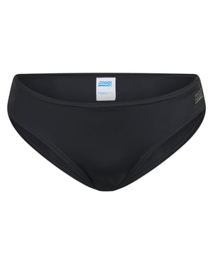 Zoggs Damernas Tahiti Låga Bikinibir shorts (Svart)