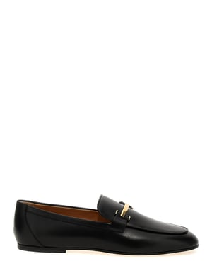 Tod's Zwarte Kalfsleren Instaploafer