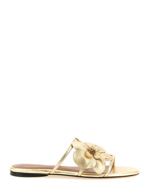 Zimmermann Guld Skinn Sandaler