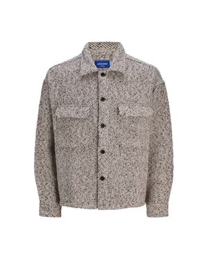 Jack And Jones Winteroverhemd voor heren met een relaxte pasvorm (Chocolade)