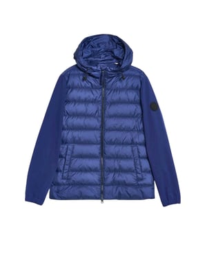 Gant Heren softshelljas met vulling, reguliere pasvorm (Marine)