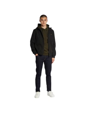 Farah Softshell-jas met capuchon voor heren (Zwart)