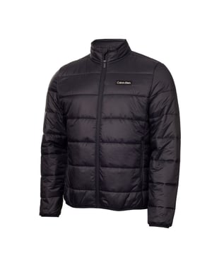 Calvin Klein Lichtgewicht pufferjas voor heren (Grijs)
