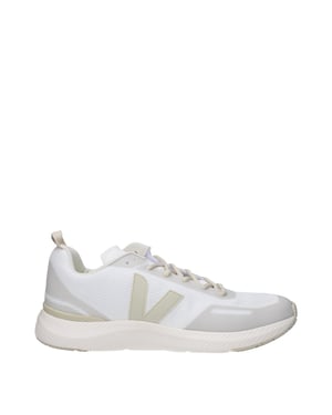 Veja Witte Stoffen Sport Sneakers