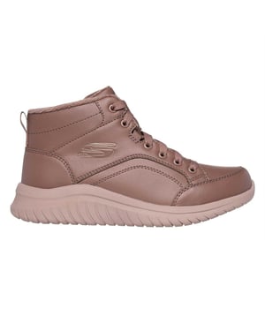 Skechers Dames Ultraflex 2 Platte Enkellaarsjes (Champignon)