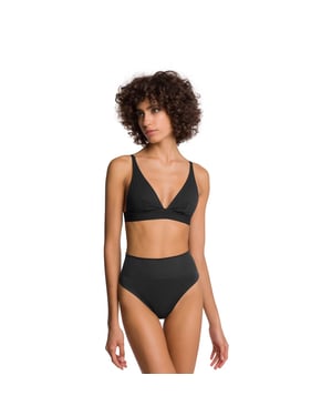 Wolford Naadloze string met hoge taille voor dames (Zwart)