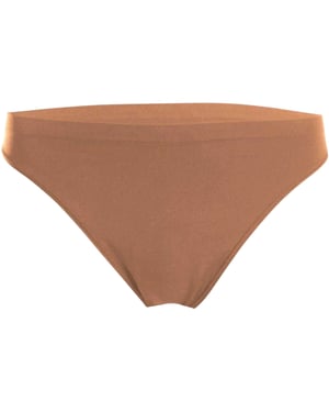 Wolford Effen string voor dames (set van 2) (Macchiato)