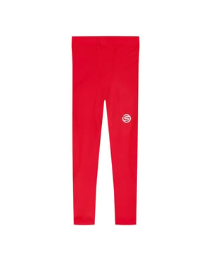 Skins Leggings med logotyp från serien ”Children’s/Kids Series-1” (Röd)