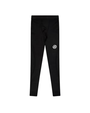 Skins Legging met logo uit de Kinderserie 1 (Zwart)