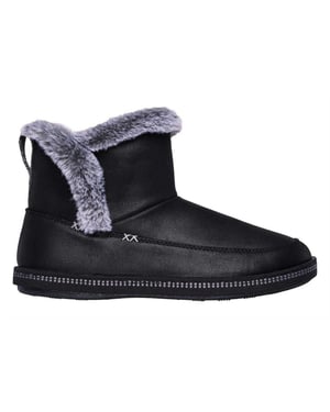 Skechers Dames Campfire Platte Slippers (Zwart)