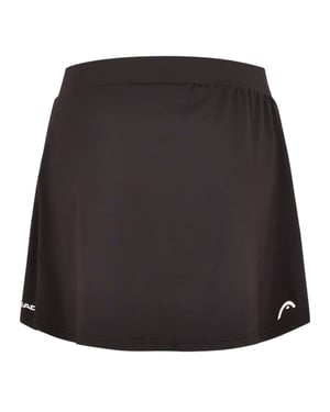 Head Dames Club Plooirok Lang Tennis (Zwart)