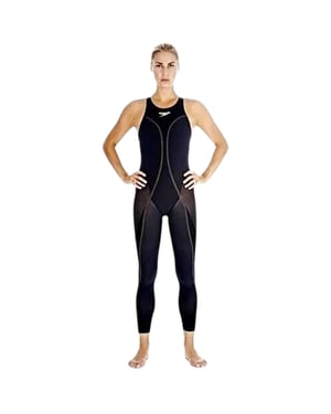 Speedo Elite-wetsuit voor dames (Blauw)