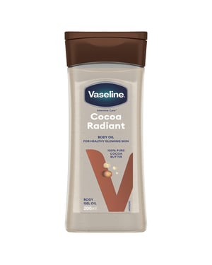 Vaseline Intensive Care Cocoa Radiant Body Lotion Healthy Glowing Skin 200ml